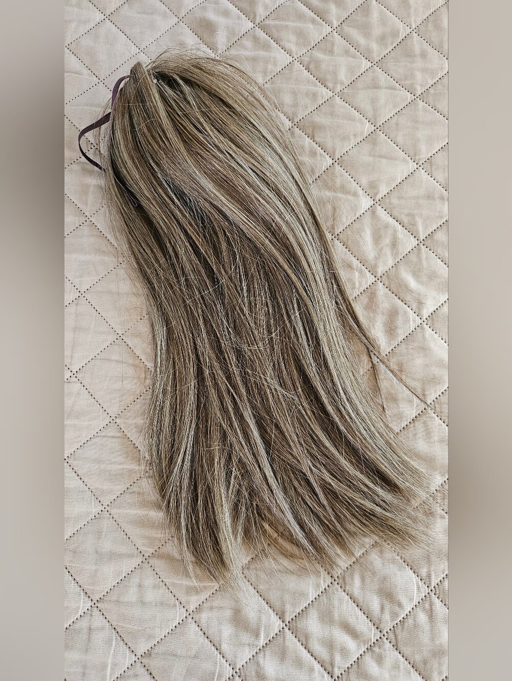 Hair piece, i believe the color may be ash blonde or a light brown. - Picture 5 of 6